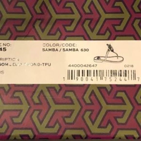 6/29*PRICE DROP*NIB (Sz-7) T. BURCH Blossom Jelly - Picture 4 of 5